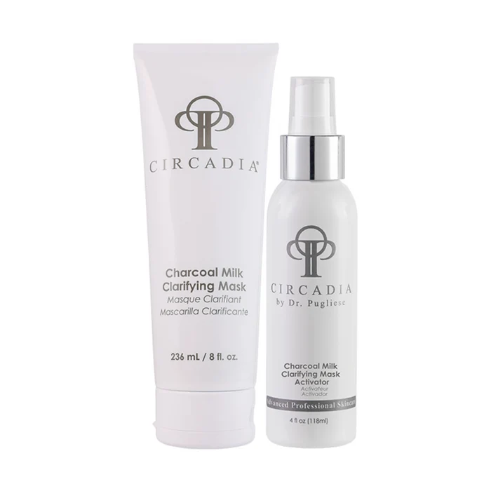 Charcoal Milk Clarifying Mask SET Circadia Skin Australia